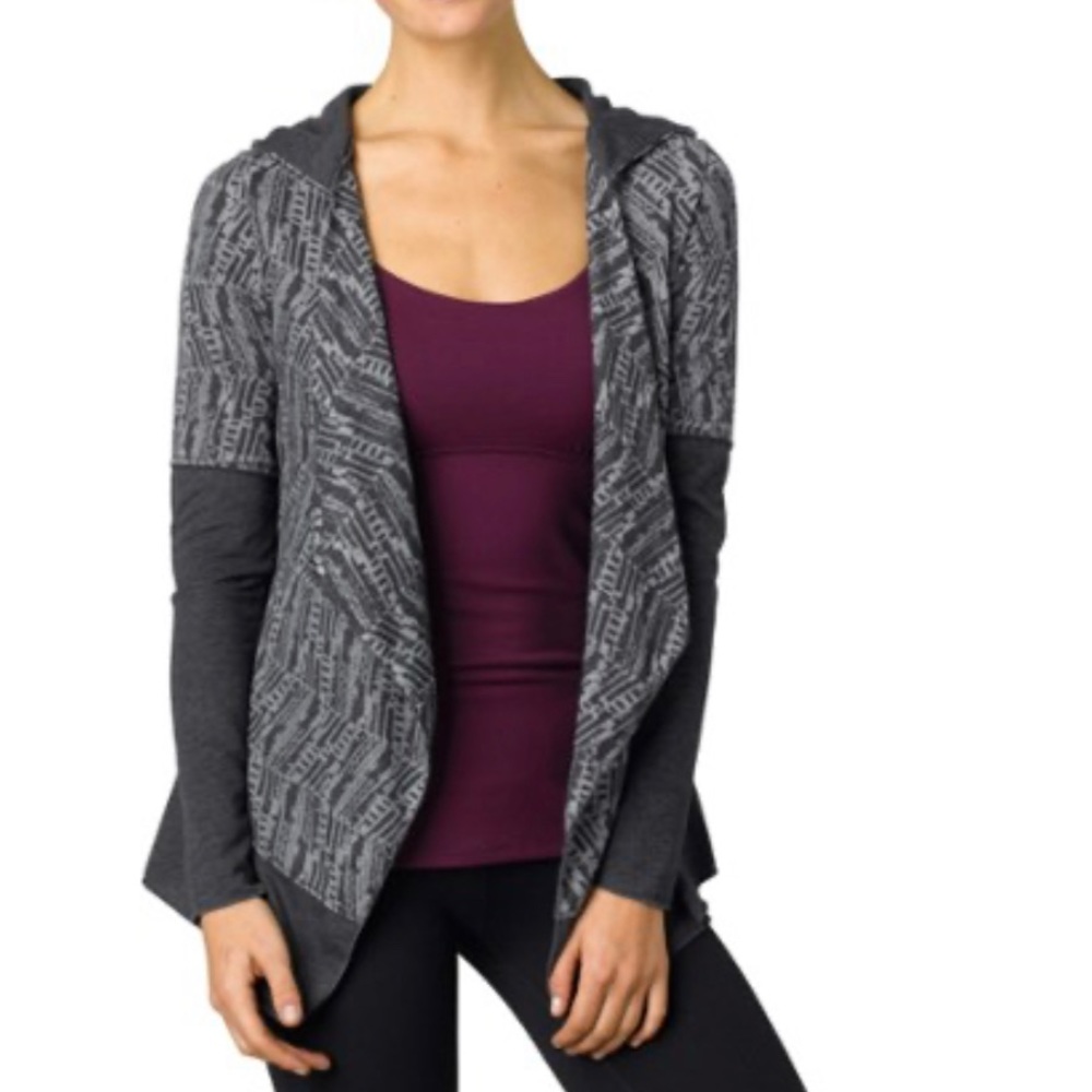 prAna Graceful Wrap. Indigo. Size small